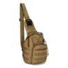 Sling Bag táctico EDC negro con MOLLE, resistente y funcional para uso diario y outdoor – CarryX