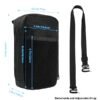 Pouch EDC CHS3 Viperade con sus distintas medidas