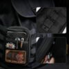 Morral Viperade con parches personalizados en su panel frontal, ideal para mostrar insignias y distintivos tácticos