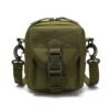 Mochila táctica EDC con diseño ergonómico y MOLLE, ideal para llevar herramientas y accesorios esenciales.