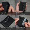minimalist leather card case wallet viperade pj32