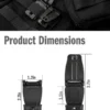 molle connection buckle pack x 4 viperade vab2