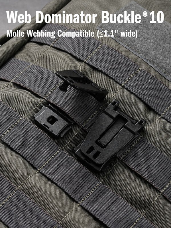 molle connection buckle pack x 4 viperade vab2