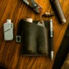 muiltitool and flashlight holder sheath with metal belt clip viperade pj15