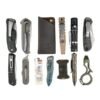 leatherman / buck tool pouch / edc pocket organizer leather on belt viperade pj11