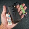 leatherman / buck tool pouch / edc pocket organizer leather on belt viperade pj11