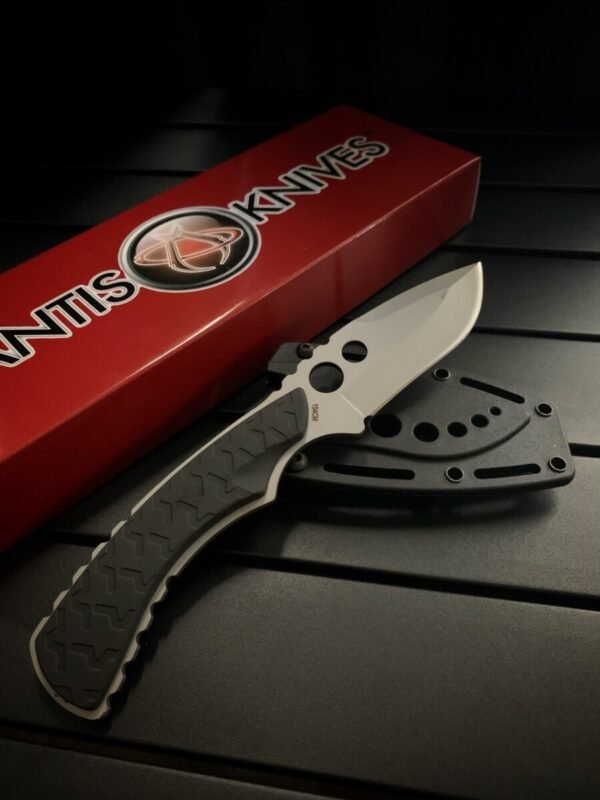 cuchillo táctico de hoja fija mantis the principal manta2cm