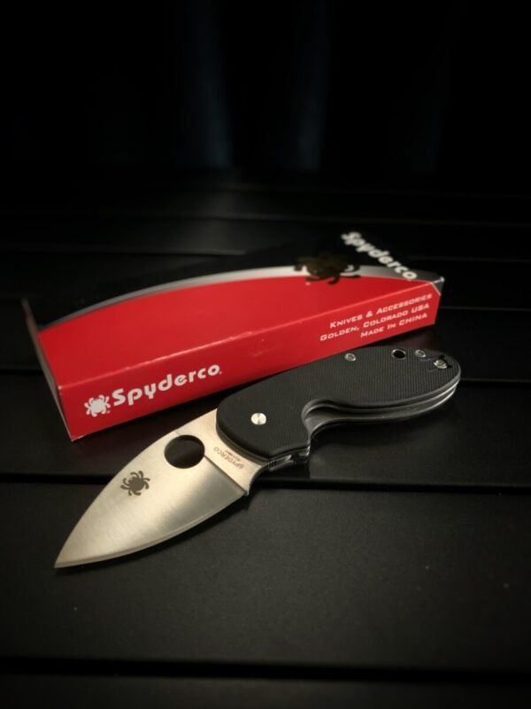navaja spyderco insistent sc246gp g10 negro