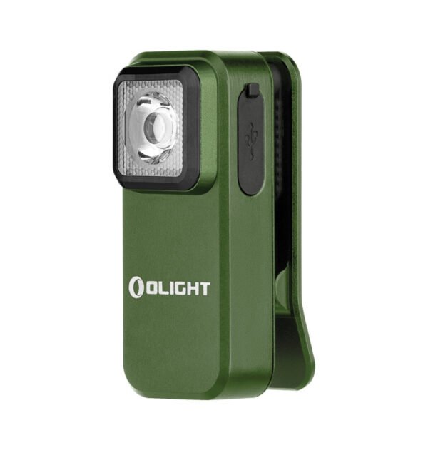 linterna clip led olight oclip od green – 300 lúmenes
