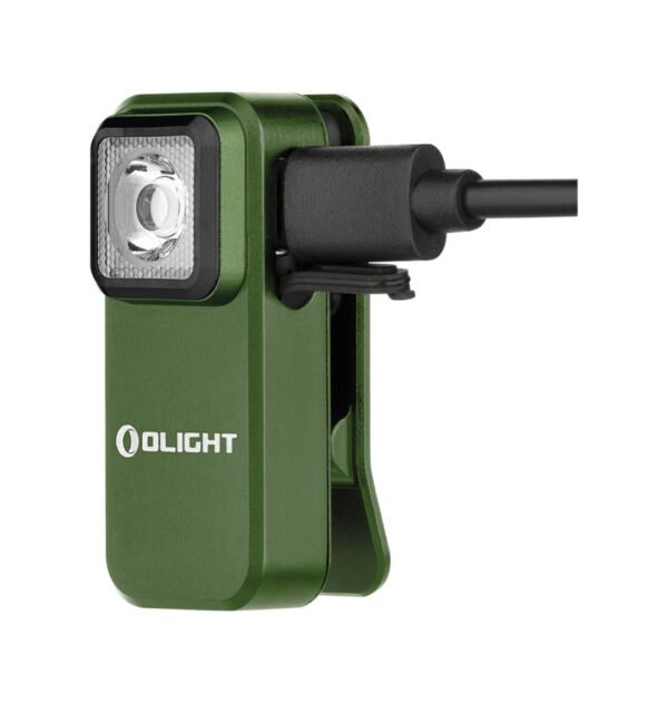 linterna clip led olight oclip od green – 300 lúmenes