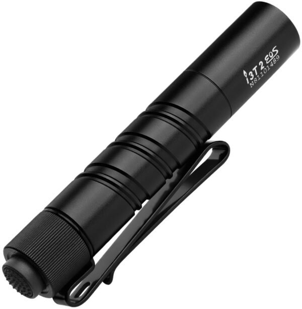 linterna edc olight i3t 2 eos negra 200 lúmenes