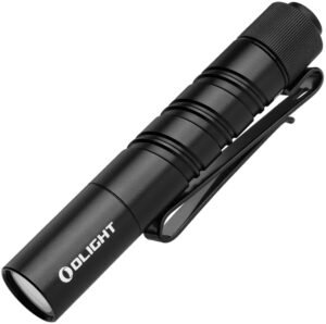 linterna edc olight i3t 2 eos negra 200 lúmenes
