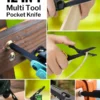 multitool pocket knife viperade vak4 edc 12 in 1 black
