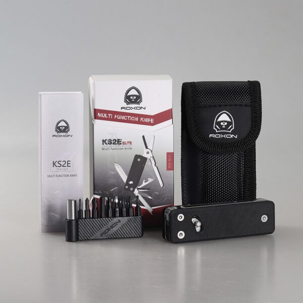 multiherramienta nextool ks2 elite compacta g10 y hoja de acero d2