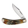 navaja bow trapper rough ryder rr2425 4" cinnamon