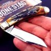 navaja bow trapper rough ryder rr2425 4" cinnamon