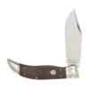 navaja deer slayer rough ryder rr2329 brown micarta