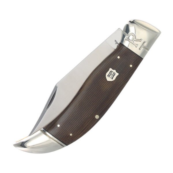 navaja deer slayer rough ryder rr2329 brown micarta