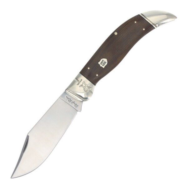 navaja deer slayer rough ryder rr2329 brown micarta