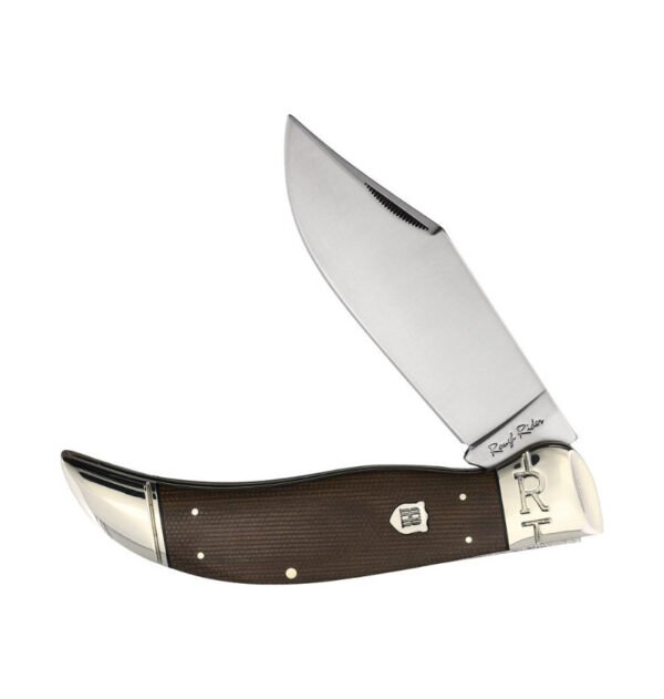 navaja deer slayer rough ryder rr2329 brown micarta
