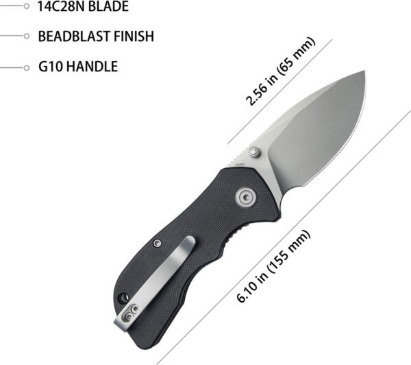 navaja linerlock kubey karaji b180l spear mango g10 negro