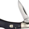 navaja lockback rough ryder rr2354 blue jean micarta