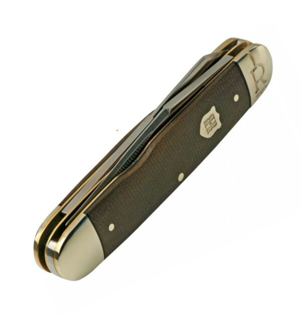navaja moose rough ryder rr2338 brown micarta