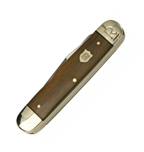 navaja moose rough ryder rr2338 brown micarta