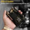 pocket organizer with patch area / edc tool storage pouch viperade ve9