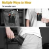 pocket organizer with patch area / edc tool storage pouch viperade ve9