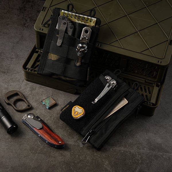 edc pocket organizer pouch, velcro pouch viperade ve18