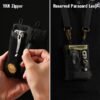 edc pocket organizer pouch, velcro pouch viperade ve18