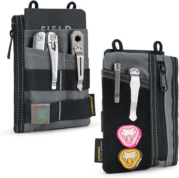 edc pocket organizer pouch, velcro pouch viperade ve18