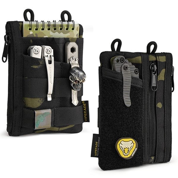 edc pocket organizer pouch, velcro pouch viperade ve18