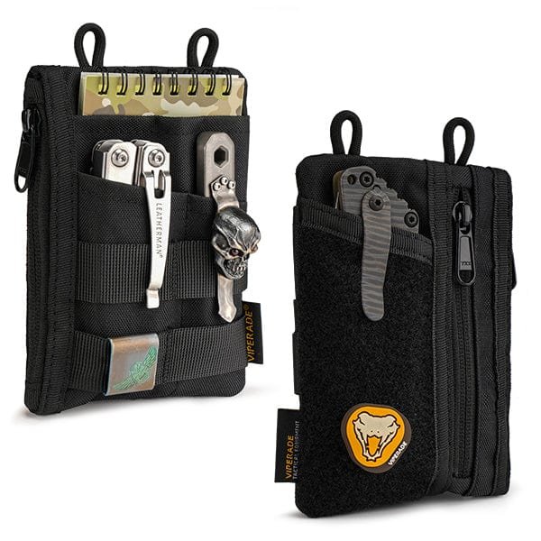 edc pocket organizer pouch, velcro pouch viperade ve18