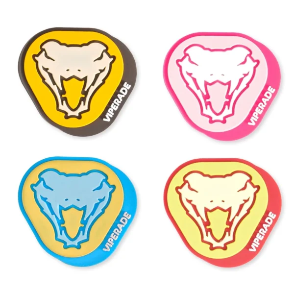 parches glow in the dark viperade vap1 con logo (4 piezas)