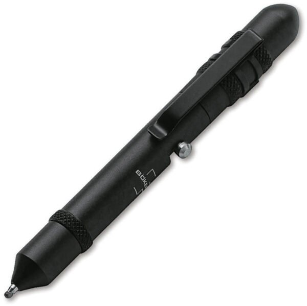 pluma táctica böker plus bit pen con punta torx t6/t8 – mecanismo cerrojo