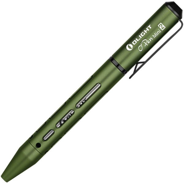 pluma táctica olight o pen mini 2 od green – mecanismo cerrojo