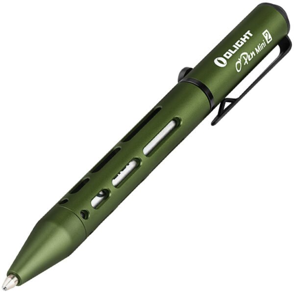 pluma táctica olight o pen mini 2 od green – mecanismo cerrojo