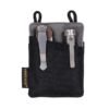 pouch edc slim viperade ve8 negro – organizador de bolsillo minimalista