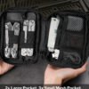 pouch edc viperade ve26 – 8 bolsillos y Área de velcro
