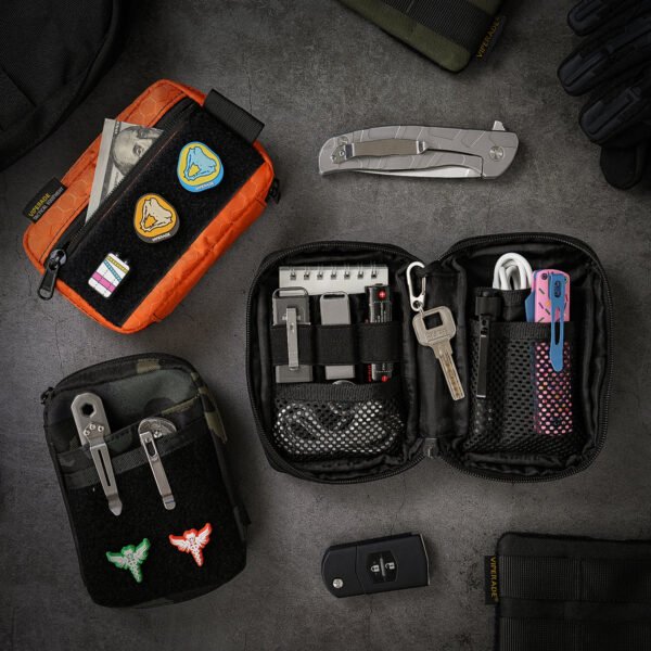 pouch edc viperade ve26 – 8 bolsillos y Área de velcro