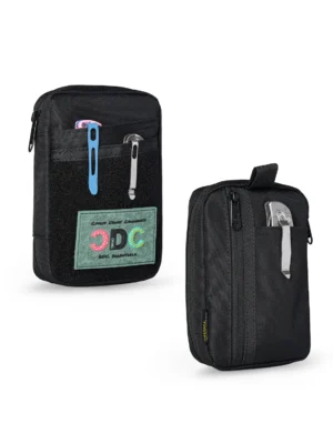 ve32 edc pouch / pocket organizer with velcro area viperade ve32