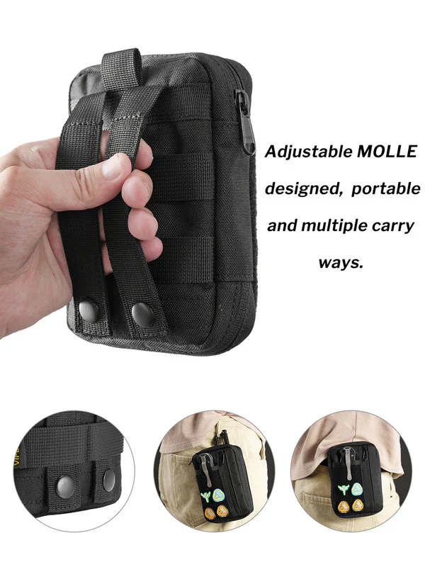 pouch táctico compacto viperade ve30 – organizador molle para herramientas