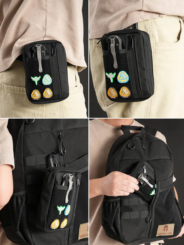 pouch táctico compacto viperade ve30 – organizador molle para herramientas